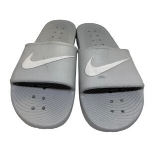 NIKE KAWA Shower Water Slide Sandals Gray M7W8